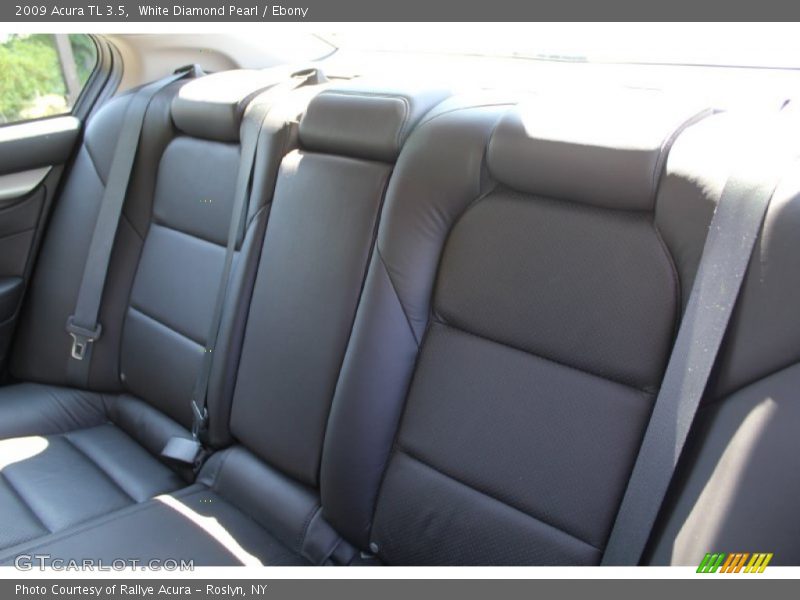 White Diamond Pearl / Ebony 2009 Acura TL 3.5