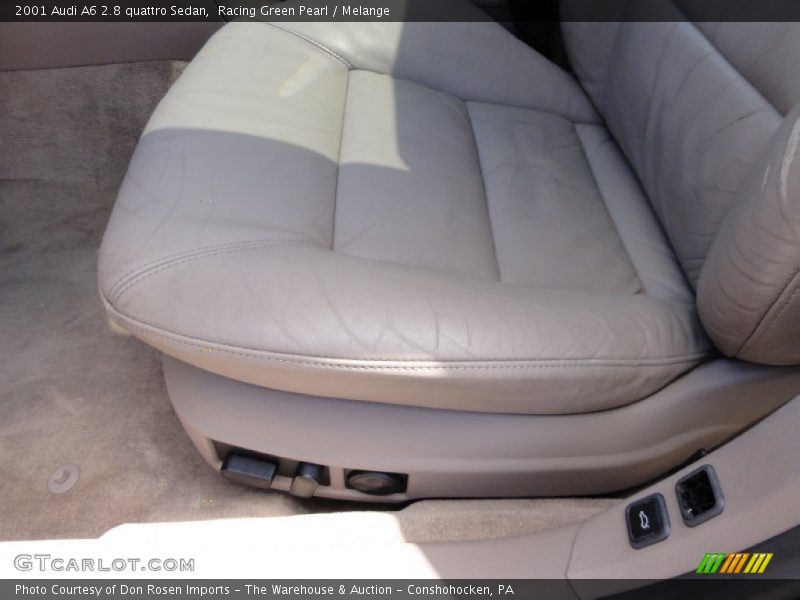 Racing Green Pearl / Melange 2001 Audi A6 2.8 quattro Sedan