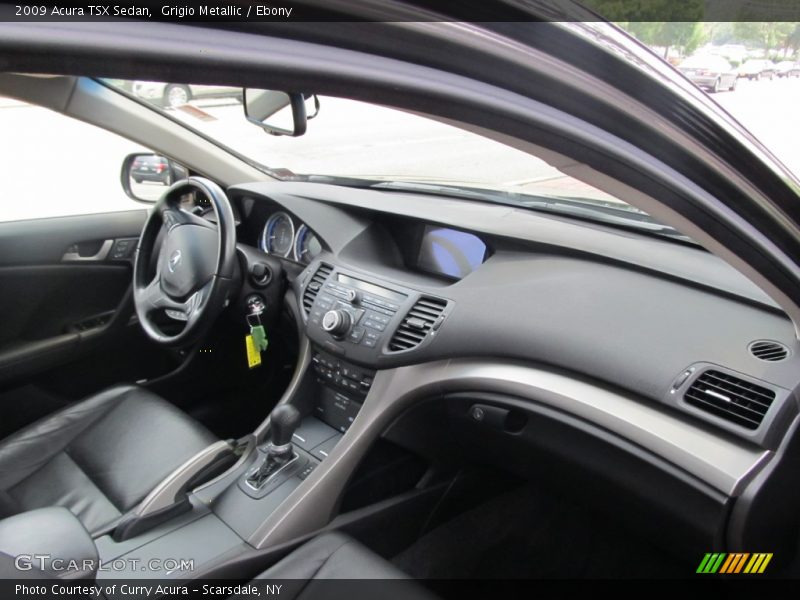 Grigio Metallic / Ebony 2009 Acura TSX Sedan