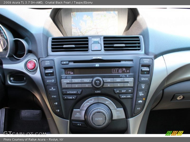 Crystal Black Pearl / Taupe/Ebony 2009 Acura TL 3.7 SH-AWD
