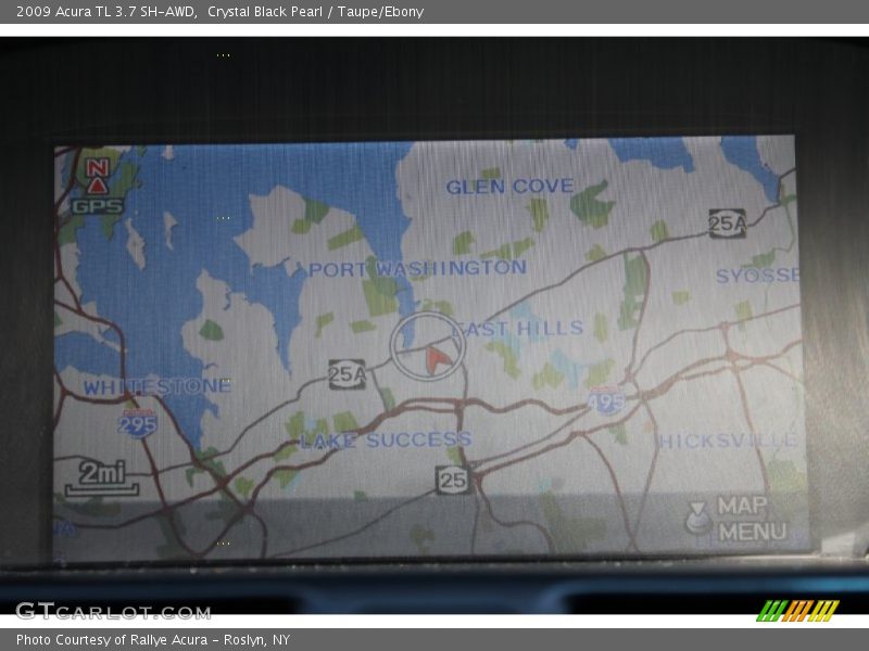 Crystal Black Pearl / Taupe/Ebony 2009 Acura TL 3.7 SH-AWD