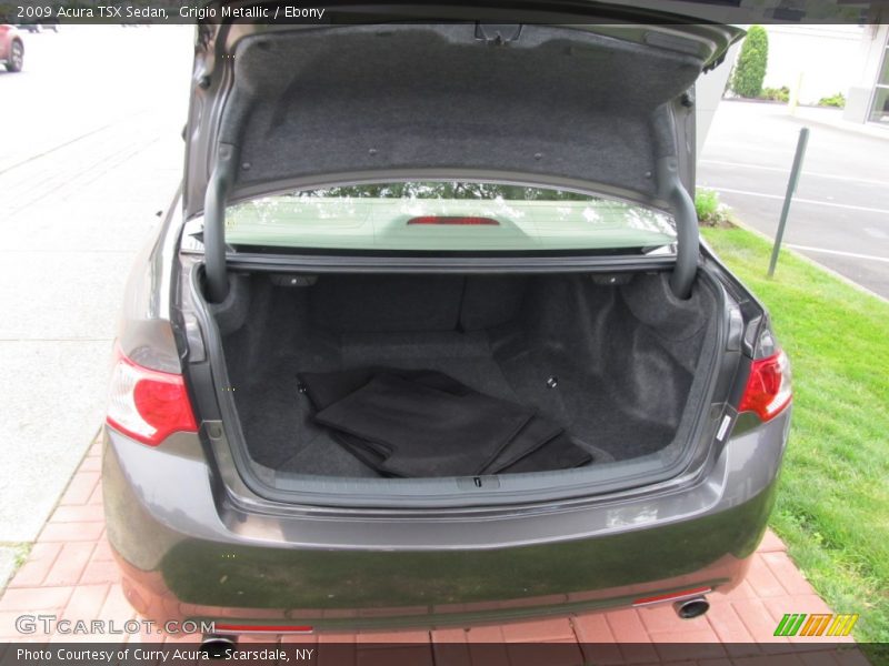 Grigio Metallic / Ebony 2009 Acura TSX Sedan