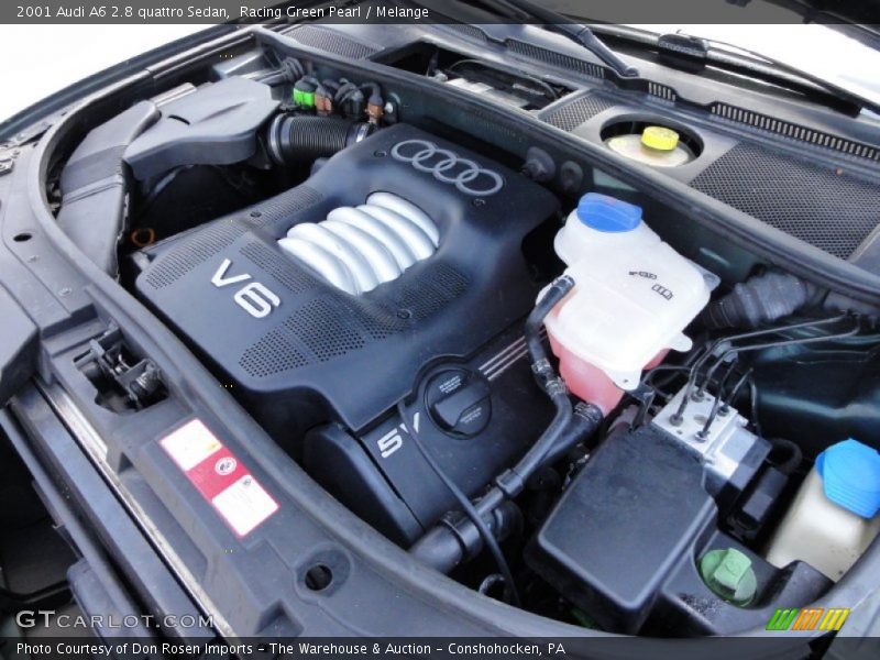  2001 A6 2.8 quattro Sedan Engine - 2.8 Liter DOHC 30-Valve V6