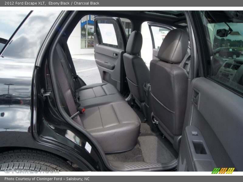 Ebony Black / Charcoal Black 2012 Ford Escape XLT