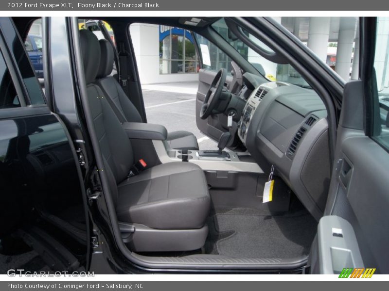 Ebony Black / Charcoal Black 2012 Ford Escape XLT