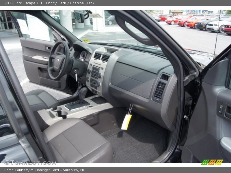 Ebony Black / Charcoal Black 2012 Ford Escape XLT