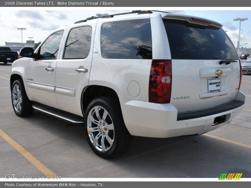 White Diamond Tricoat / Ebony 2008 Chevrolet Tahoe LTZ