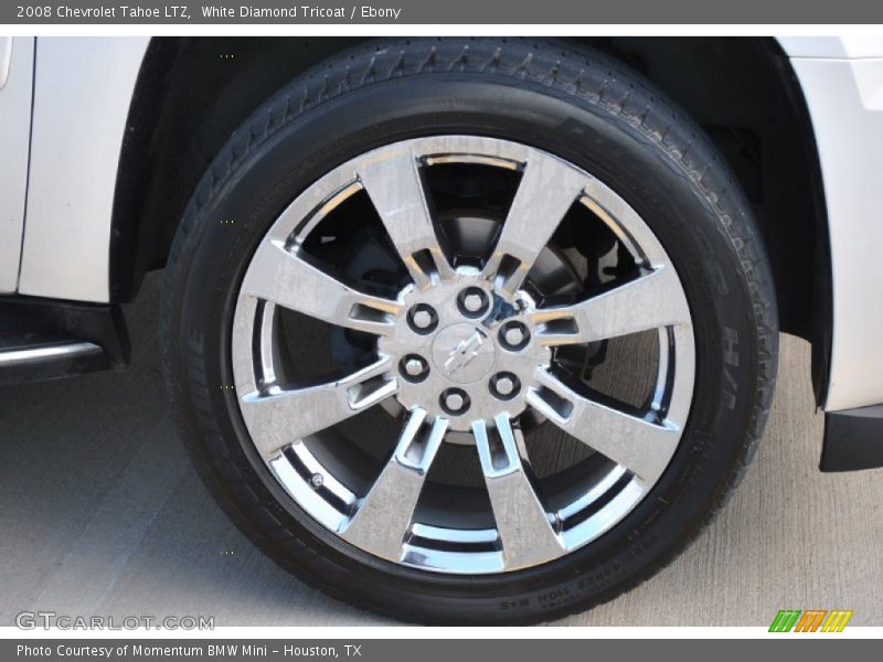 White Diamond Tricoat / Ebony 2008 Chevrolet Tahoe LTZ