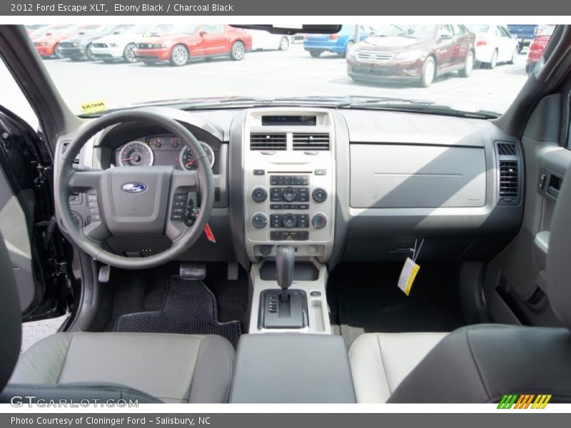Dashboard of 2012 Escape XLT