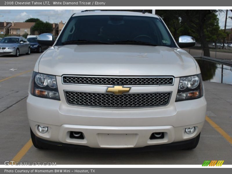 White Diamond Tricoat / Ebony 2008 Chevrolet Tahoe LTZ