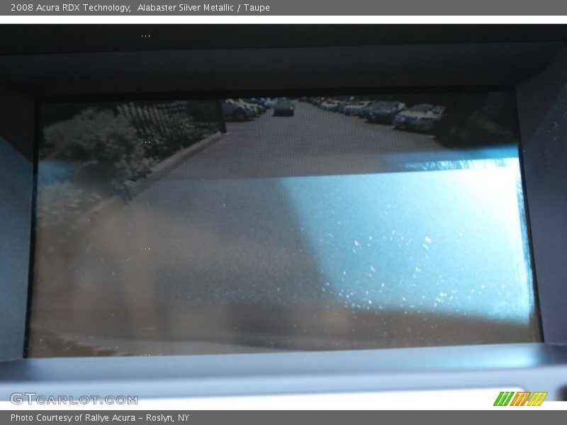 Alabaster Silver Metallic / Taupe 2008 Acura RDX Technology