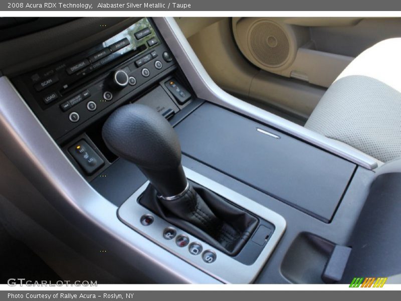 Alabaster Silver Metallic / Taupe 2008 Acura RDX Technology