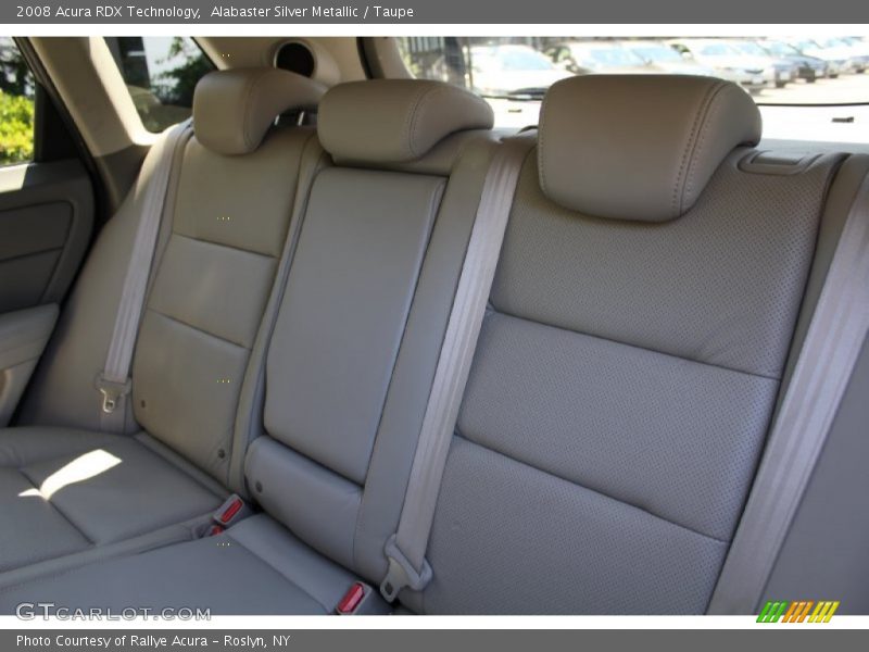 Alabaster Silver Metallic / Taupe 2008 Acura RDX Technology