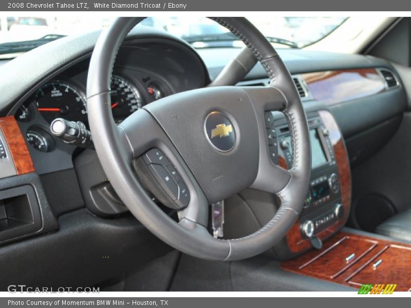 White Diamond Tricoat / Ebony 2008 Chevrolet Tahoe LTZ