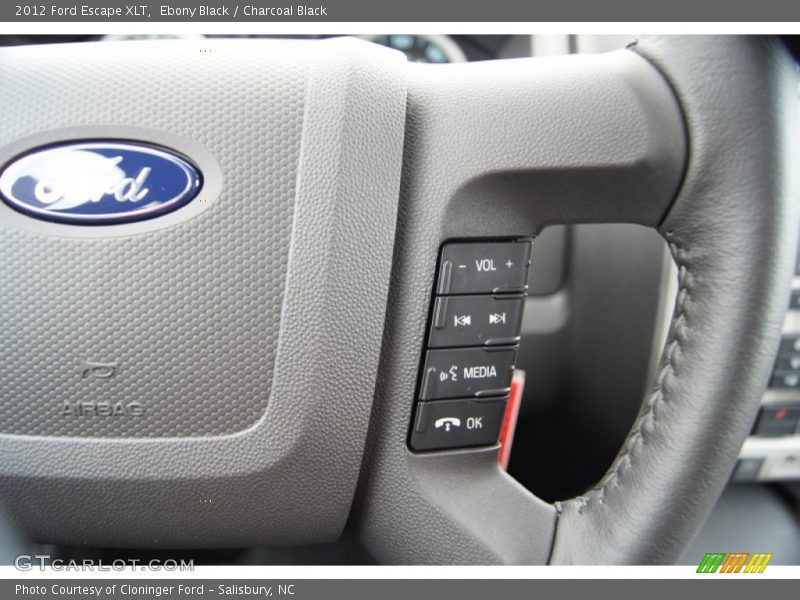 Controls of 2012 Escape XLT