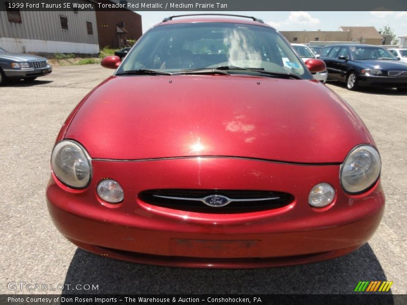 Toreador Red Metallic / Medium Prairie Tan 1999 Ford Taurus SE Wagon