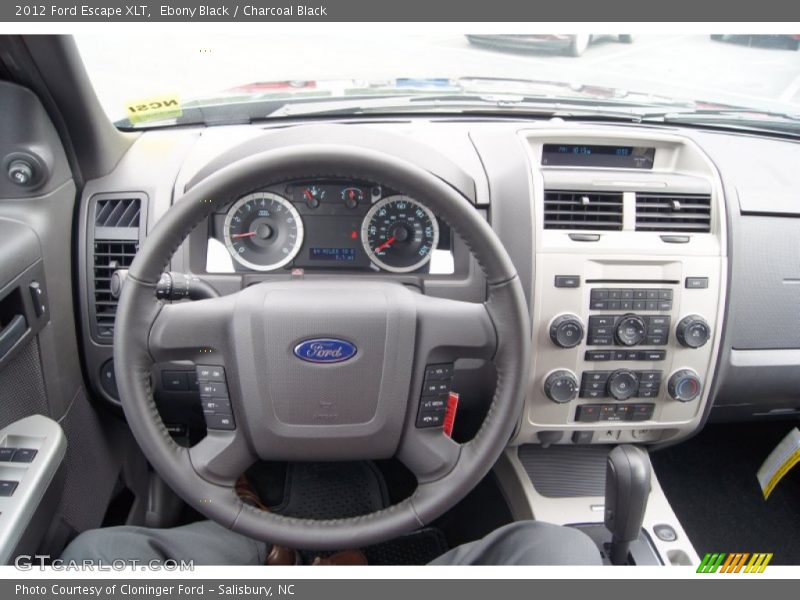 Dashboard of 2012 Escape XLT