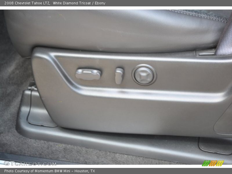 White Diamond Tricoat / Ebony 2008 Chevrolet Tahoe LTZ