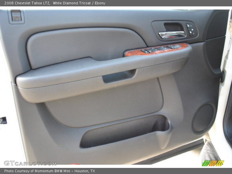 White Diamond Tricoat / Ebony 2008 Chevrolet Tahoe LTZ