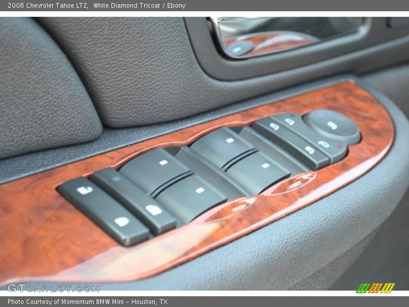White Diamond Tricoat / Ebony 2008 Chevrolet Tahoe LTZ