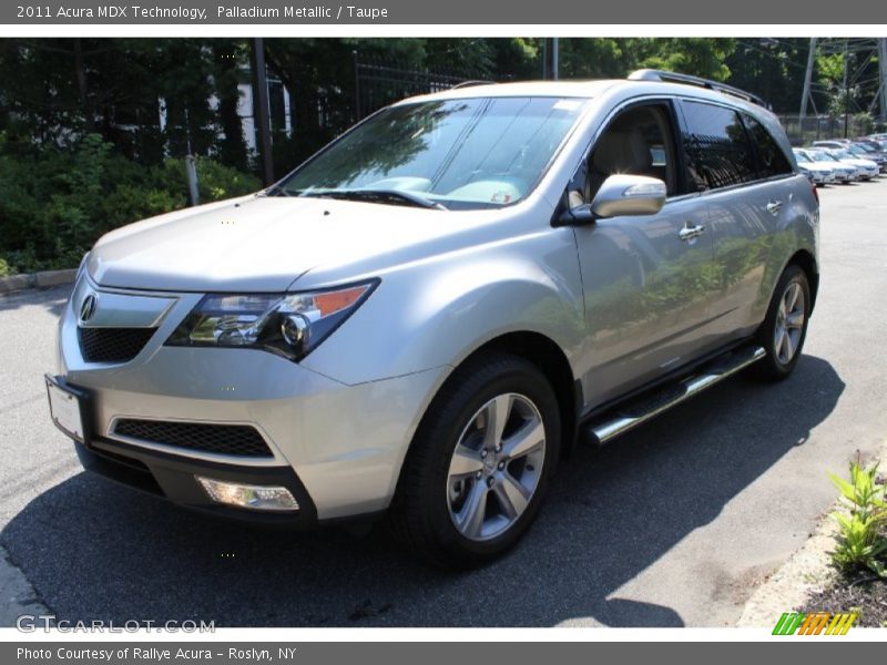 Palladium Metallic / Taupe 2011 Acura MDX Technology