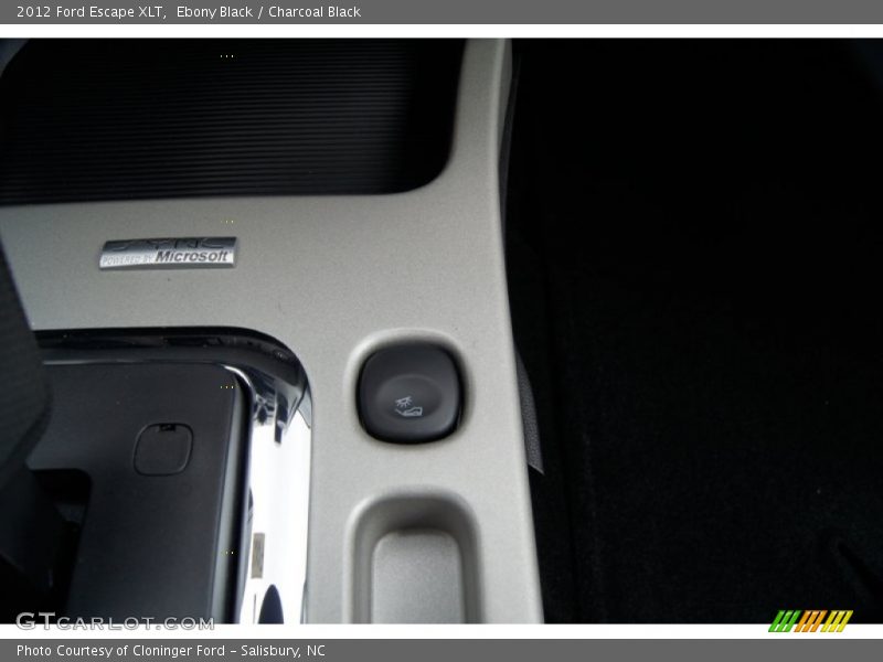 Ebony Black / Charcoal Black 2012 Ford Escape XLT