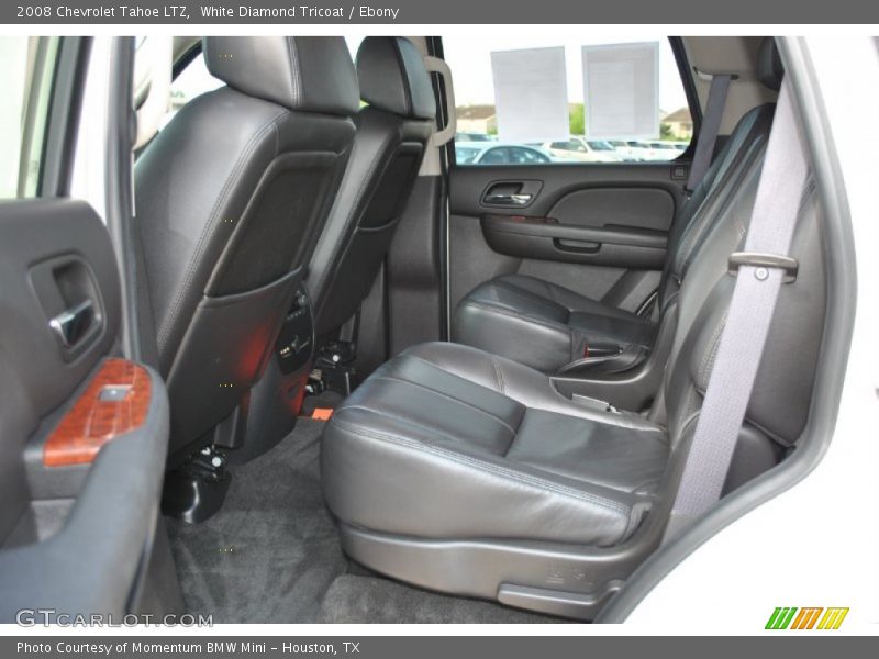 White Diamond Tricoat / Ebony 2008 Chevrolet Tahoe LTZ