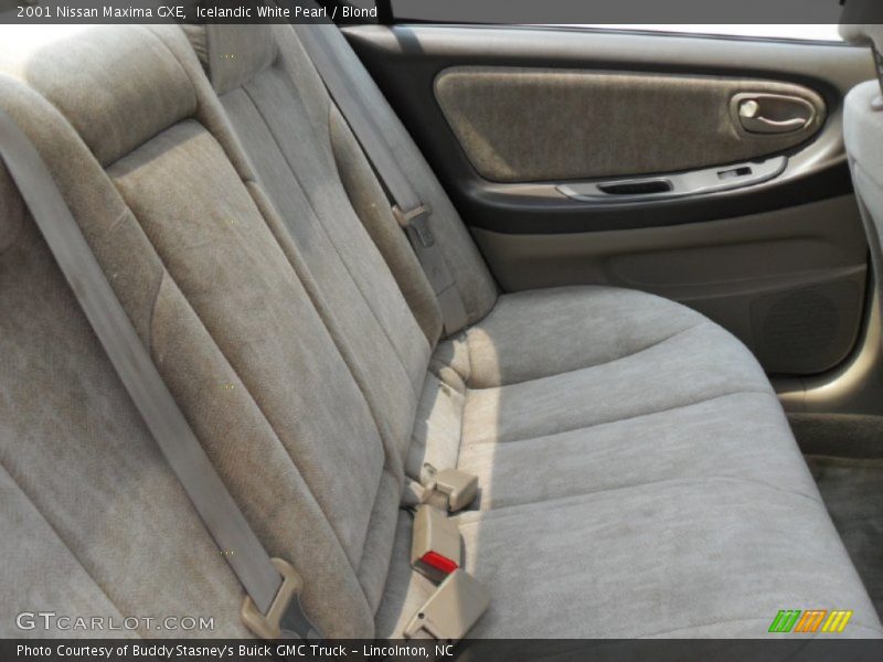 Icelandic White Pearl / Blond 2001 Nissan Maxima GXE