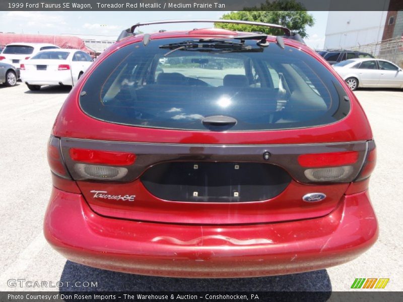 Toreador Red Metallic / Medium Prairie Tan 1999 Ford Taurus SE Wagon