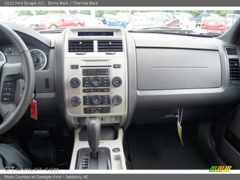 Ebony Black / Charcoal Black 2012 Ford Escape XLT
