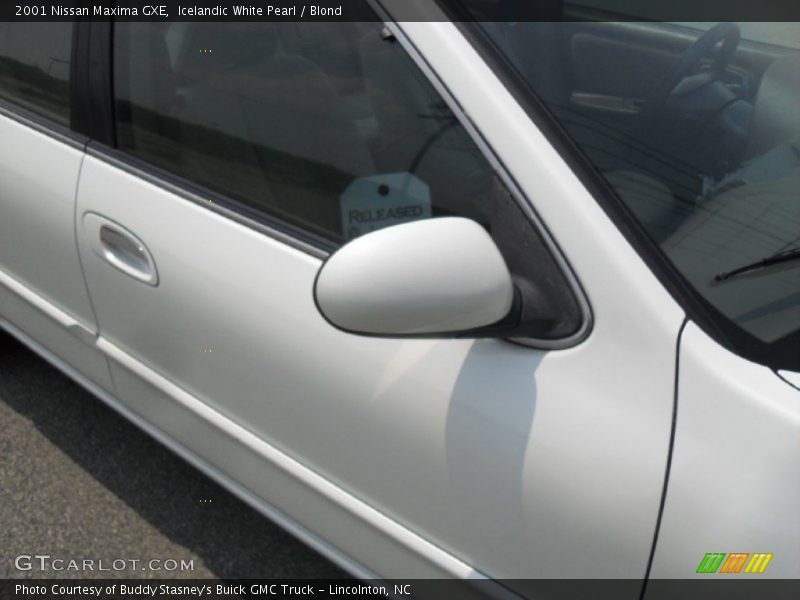 Icelandic White Pearl / Blond 2001 Nissan Maxima GXE