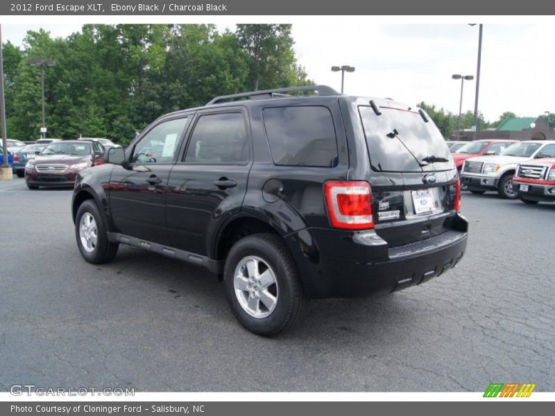  2012 Escape XLT Ebony Black
