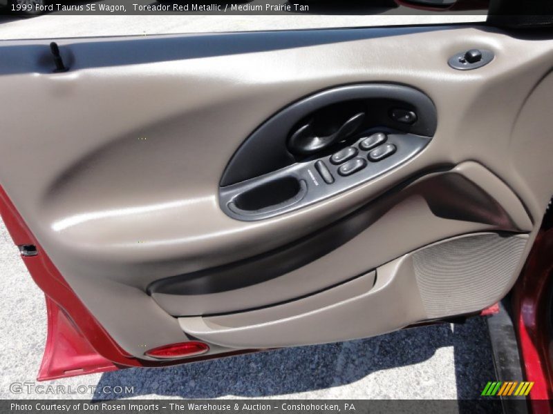 Toreador Red Metallic / Medium Prairie Tan 1999 Ford Taurus SE Wagon