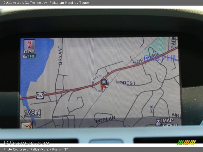 Navigation of 2011 MDX Technology
