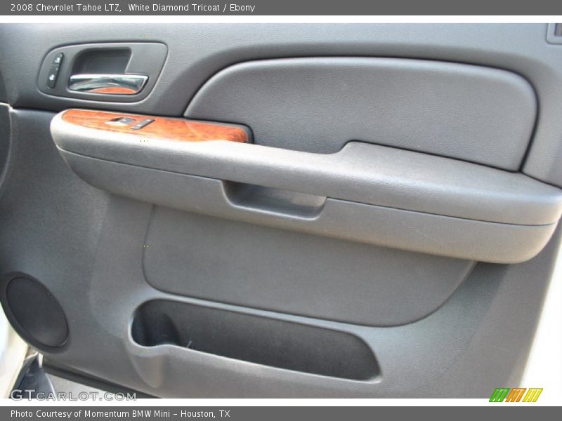 White Diamond Tricoat / Ebony 2008 Chevrolet Tahoe LTZ
