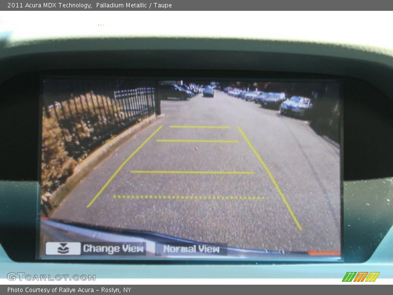 Palladium Metallic / Taupe 2011 Acura MDX Technology