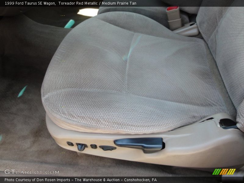 Toreador Red Metallic / Medium Prairie Tan 1999 Ford Taurus SE Wagon
