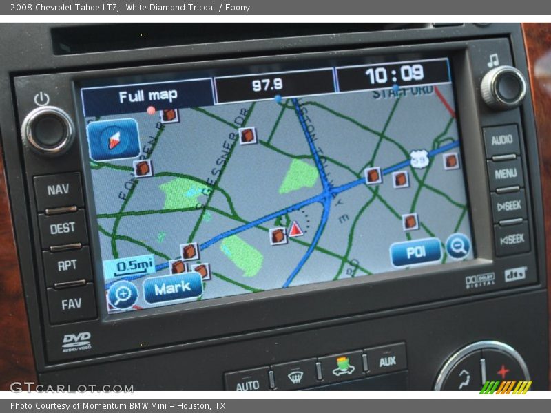 White Diamond Tricoat / Ebony 2008 Chevrolet Tahoe LTZ