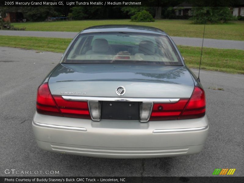 Light Tundra Metallic / Medium Parchment 2005 Mercury Grand Marquis GS