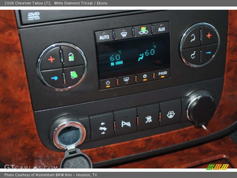 White Diamond Tricoat / Ebony 2008 Chevrolet Tahoe LTZ