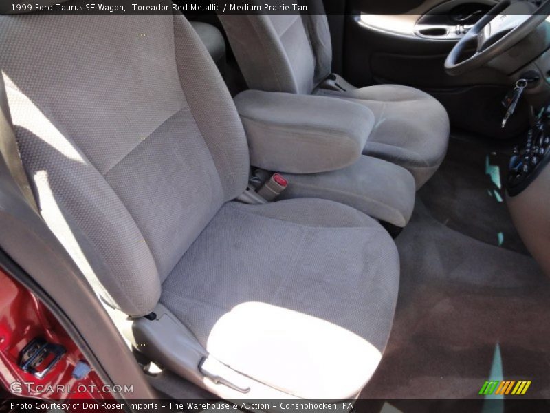 Toreador Red Metallic / Medium Prairie Tan 1999 Ford Taurus SE Wagon
