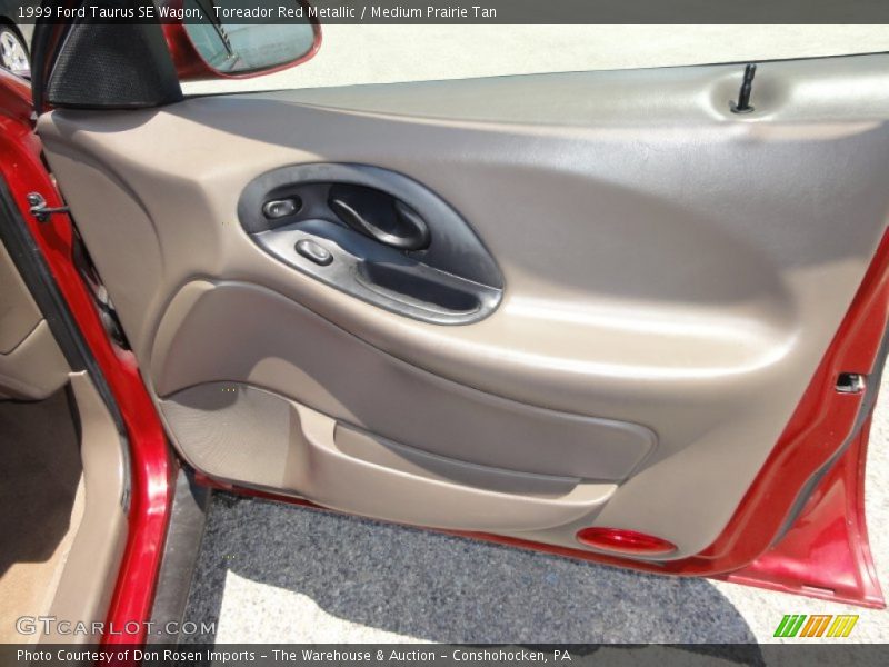 Toreador Red Metallic / Medium Prairie Tan 1999 Ford Taurus SE Wagon