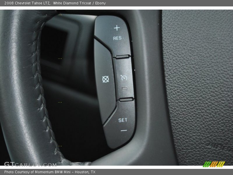 White Diamond Tricoat / Ebony 2008 Chevrolet Tahoe LTZ