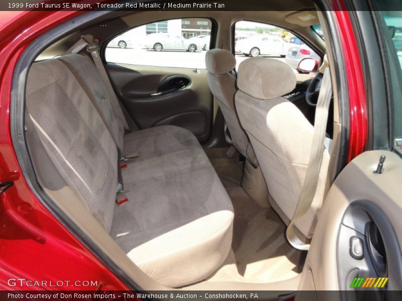 Toreador Red Metallic / Medium Prairie Tan 1999 Ford Taurus SE Wagon