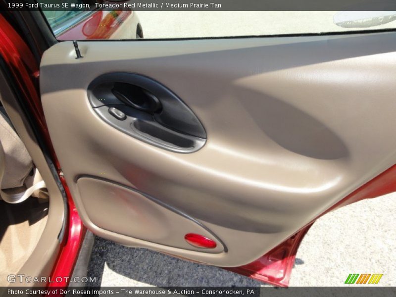 Toreador Red Metallic / Medium Prairie Tan 1999 Ford Taurus SE Wagon