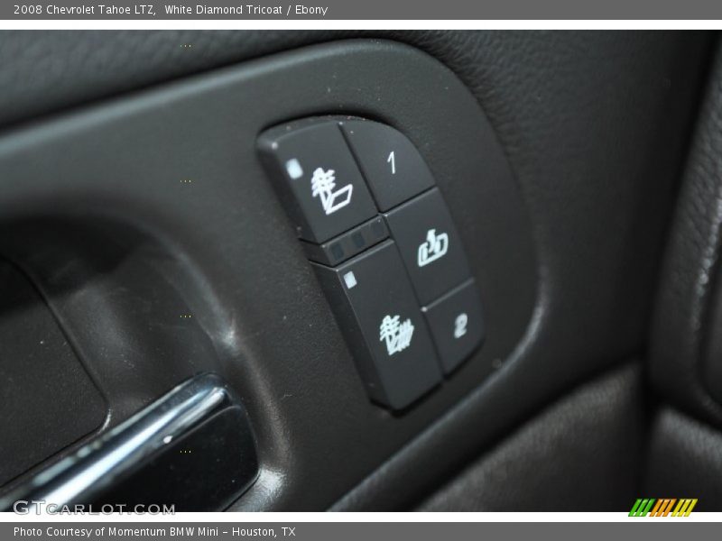White Diamond Tricoat / Ebony 2008 Chevrolet Tahoe LTZ