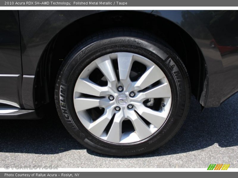 Polished Metal Metallic / Taupe 2010 Acura RDX SH-AWD Technology