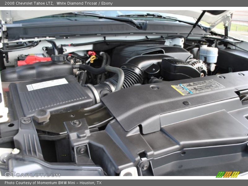 White Diamond Tricoat / Ebony 2008 Chevrolet Tahoe LTZ