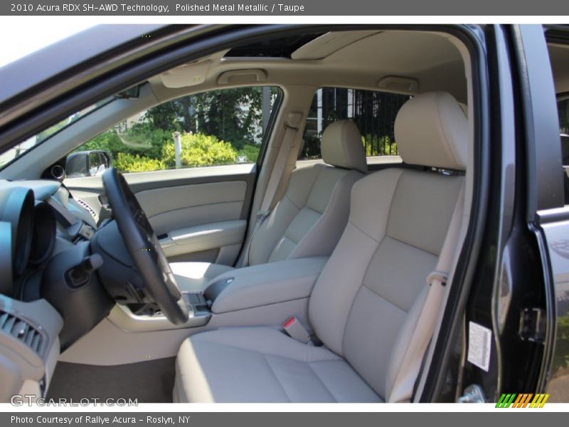 Polished Metal Metallic / Taupe 2010 Acura RDX SH-AWD Technology