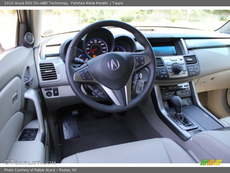 Polished Metal Metallic / Taupe 2010 Acura RDX SH-AWD Technology